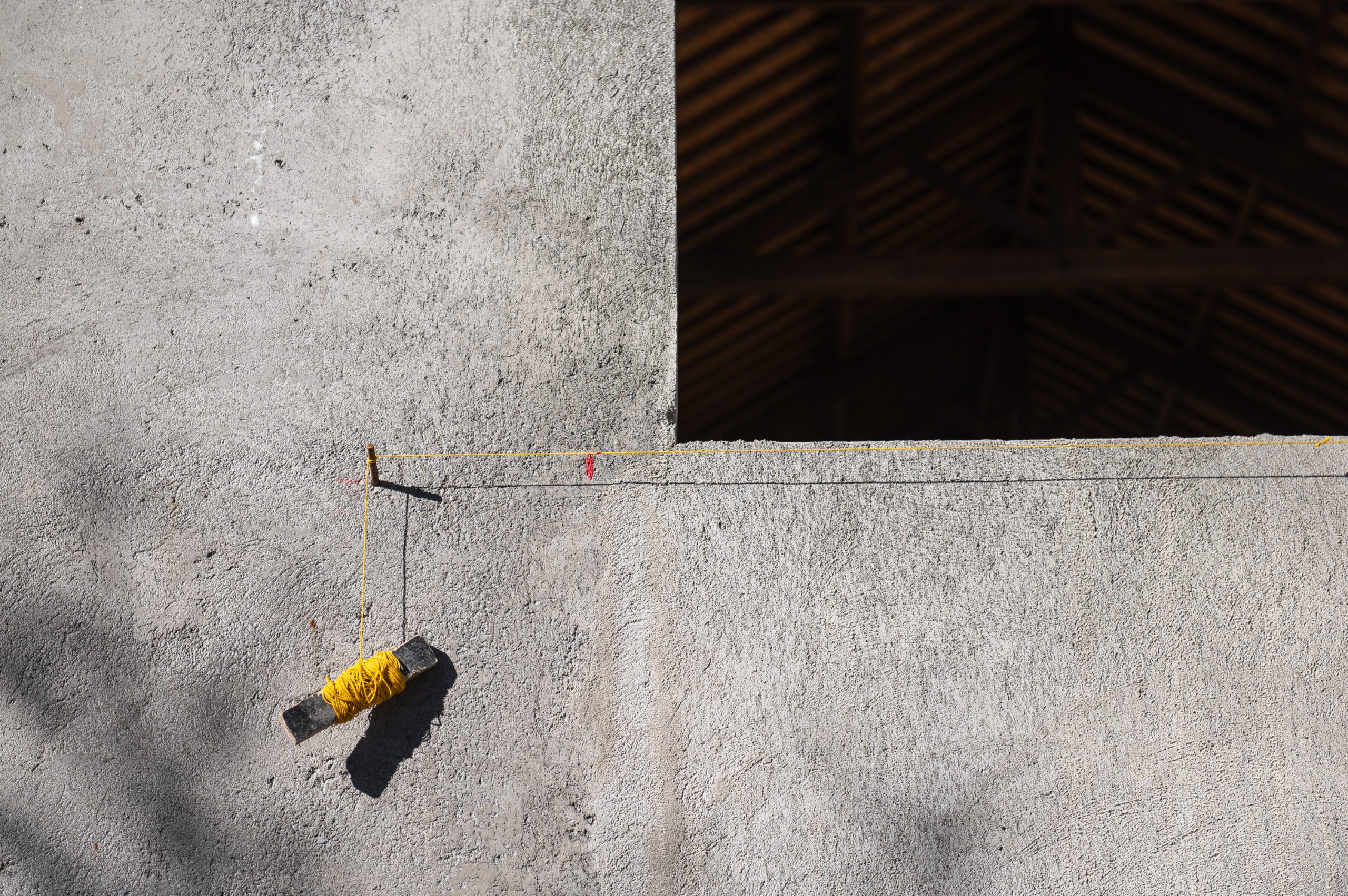Pormenor da cobertura em madeira e arcos originais do Matadouro